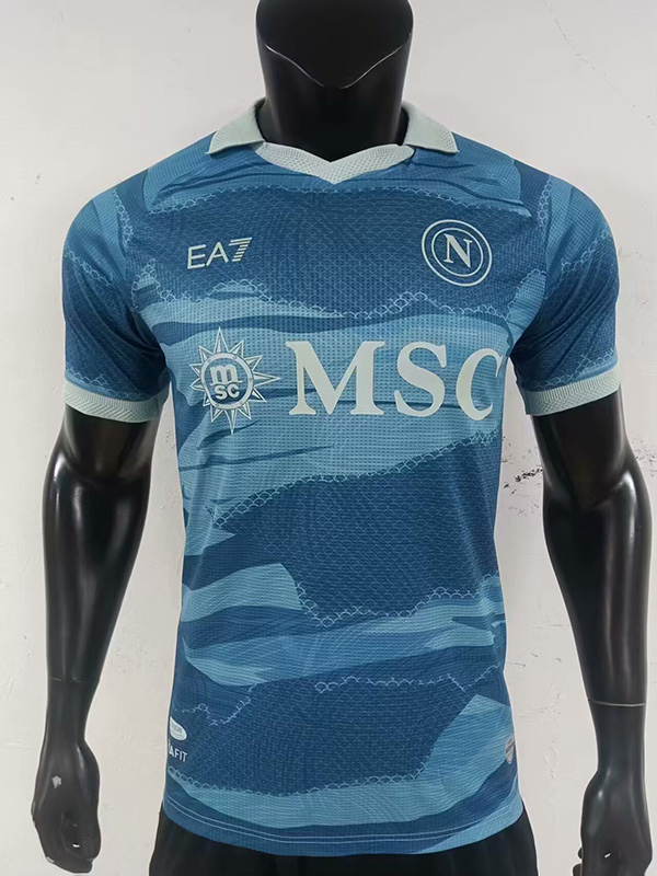 AAA Quality Napoli 24/25 Fourth Blue Soccer Jersey(Player)